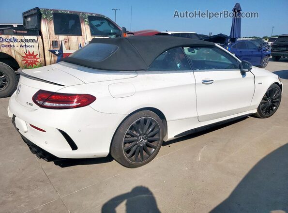 W1KWK6EB3MG057670 2021 MERCEDES-BENZ C White Tył prawy