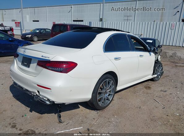 W1KZF5KB6NB057046 2022 MERCEDES-BENZ E Белый Задняя правая четверть