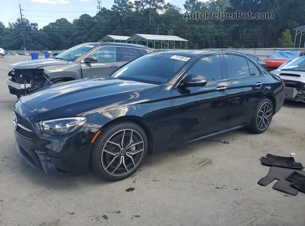 W1KZF8DB1MA925666 2021 MERCEDES-BENZ E Черный Передняя левая четверть