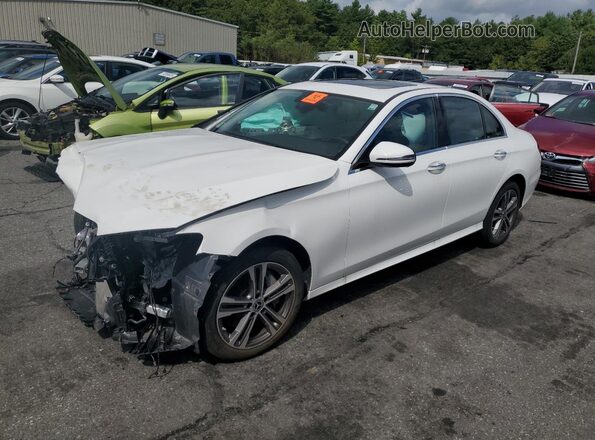 W1KZF8DB1MA990565 2021 MERCEDES-BENZ E Белый Передняя левая четверть