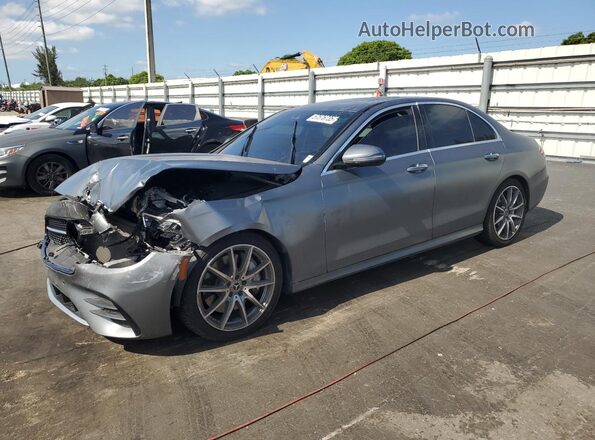 W1KZF8DB4MA994366 2021 MERCEDES-BENZ E Gray Передня ліва чверть