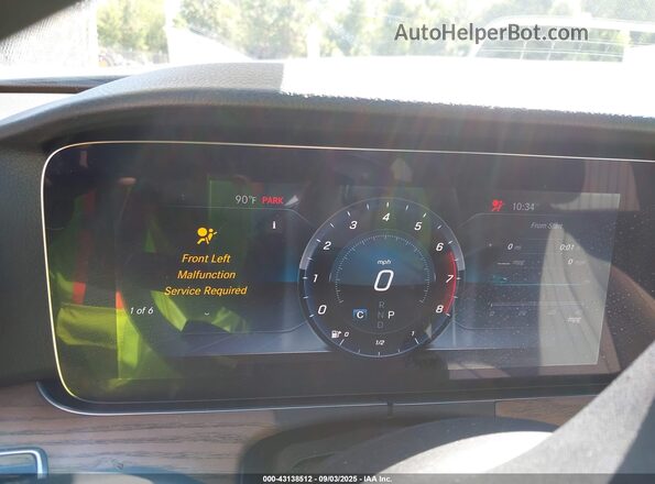 W1KZF8EB2LA832961 2020 MERCEDES-BENZ E-CLASS Серый Вид задних сидений