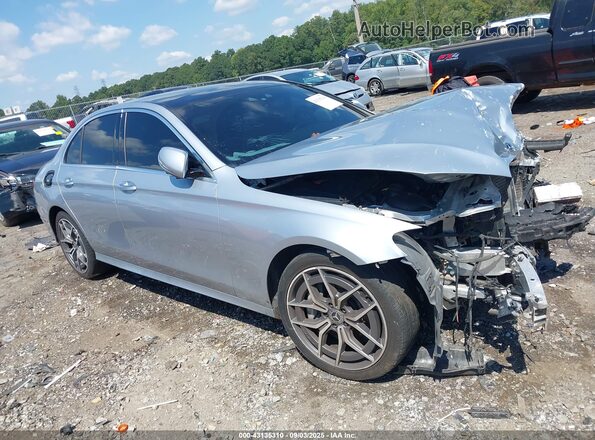 W1KZF8EB2MA963969 2021 MERCEDES-BENZ E Серебряный Передняя правая четверть