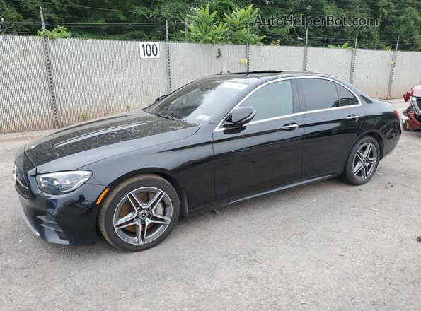W1KZF8EB3PB109524 2023 MERCEDES-BENZ E Черный Передняя левая четверть