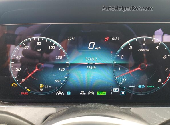 W1KZH6AB8MA881247 2021 MERCEDES-BENZ E Charcoal Սարքավորումների վահանակի տեսք