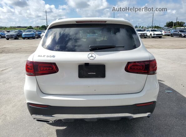 W1N0G8DB0MV298427 2021 MERCEDES-BENZ GLC-CLASS White Rear view