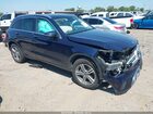 2022 Mercedes-benz Glc 300 Suv Dark Blue vin: W1N0G8DB7NG083147