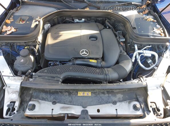 W1N0G8EB0MF923076 2021 MERCEDES-BENZ GLC 300 Синий Вид сзади