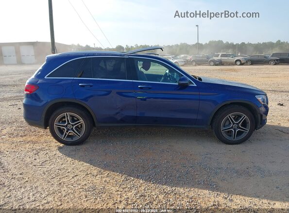 W1N0G8EB0MF923076 2021 MERCEDES-BENZ GLC 300 Синий Вид задней части салона