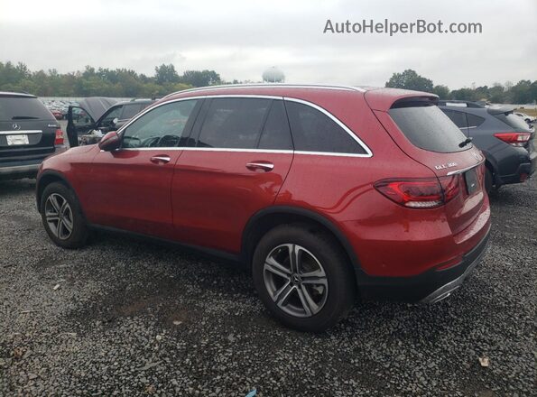W1N0G8EB1MF922826 2021 MERCEDES-BENZ GLC-CLASS Burgundy უკანა მარცხენა
