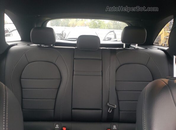 W1N0G8EB1MF922826 2021 MERCEDES-BENZ GLC-CLASS Burgundy უკანა სავარძლების ხედი