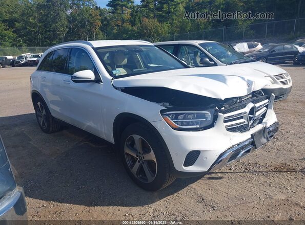 W1N0G8EB2NG116344 2022 MERCEDES-BENZ GLC 300 Белый Передняя правая четверть
