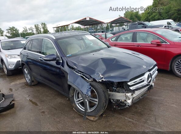W1N0G8EB4MF928202 2021 MERCEDES-BENZ GLC 300 Синий Передняя правая четверть