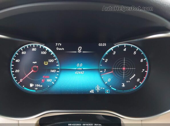 W1N0G8EB4MF928202 2021 MERCEDES-BENZ GLC 300 Синий Вид задних сидений