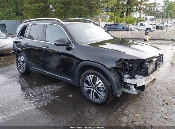 W1N4M4HB0RW356518 2024 MERCEDES-BENZ GLB-CLASS Черный Передняя правая четверть