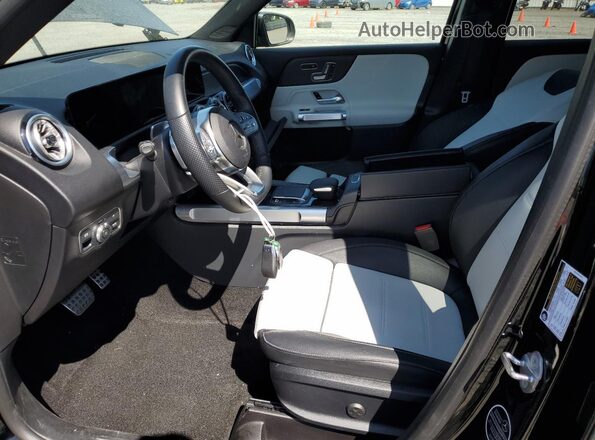 W1N4M4HB2PW277574 2023 MERCEDES-BENZ GLB-CLASS Black Widok wnętrza z przodu