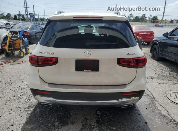 W1N4M4HB3NW238876 2022 MERCEDES-BENZ GLB-CLASS White უკანა ხედი