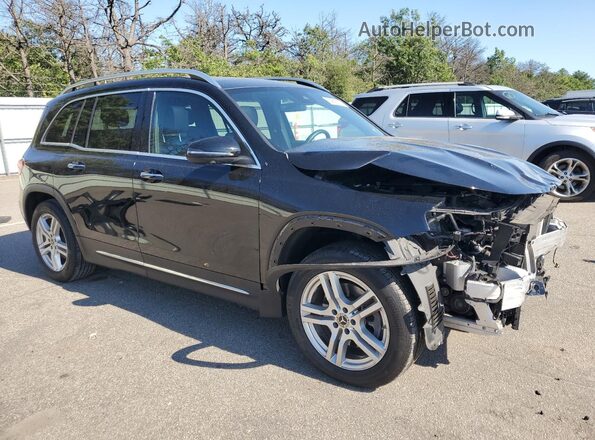 W1N4M4HB6NW256207 2022 MERCEDES-BENZ GLB-CLASS Черный Передняя правая четверть