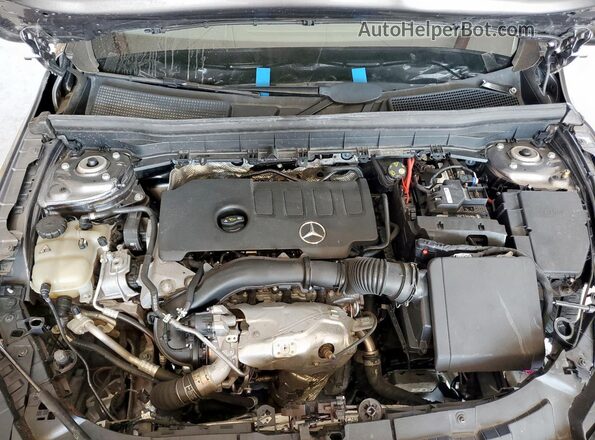 W1N4M4HBXLW044827 2020 MERCEDES-BENZ GLB-CLASS Gray Vista del compartimento del motor