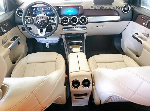 W1N4M4HBXLW044827 2020 MERCEDES-BENZ GLB-CLASS Gray Vista del salpicadero