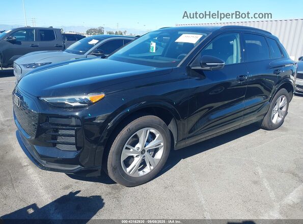 WA112BGF6SA020071 2025 AUDI Q6 E-TRON Black Передня ліва чверть