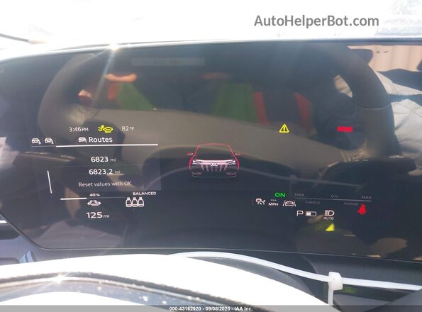 WA112BGF6SA020071 2025 AUDI Q6 E-TRON Black Вид задніх сидінь