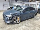 2022 Audi E-tron S Sportback Prestige Blue vin: WA13CBGE1NB036318