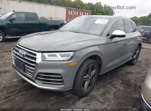 WA1A4AFY3K2029053 2019 AUDI SQ5 Серый Передняя левая четверть