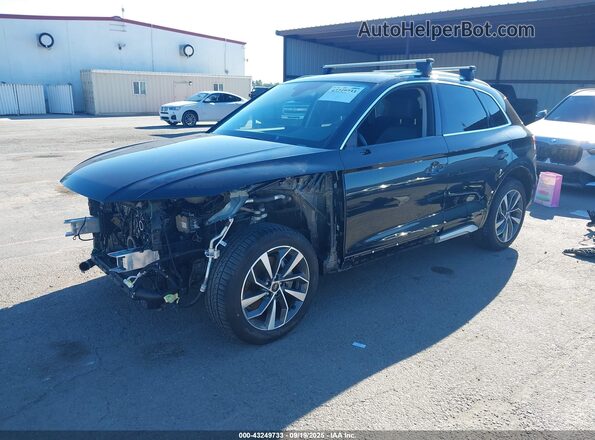 WA1AAAFY7M2118488 2021 AUDI Q5 Black Vista tres cuartos delantera izquierda