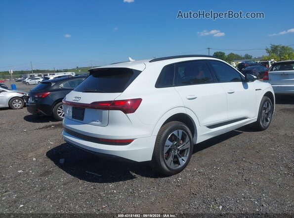 WA1AAAGE0NB042425 2022 AUDI E-TRON White Tył prawy