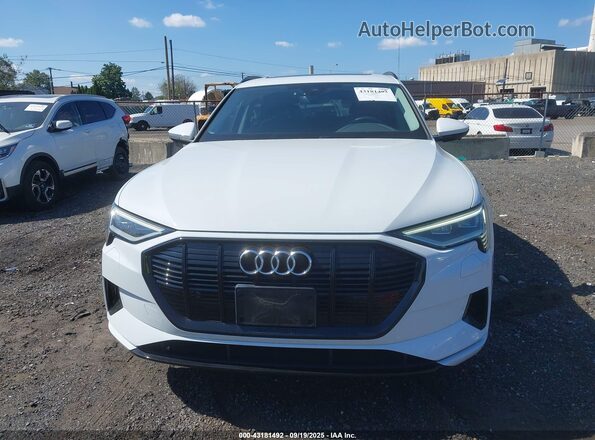 WA1AAAGE0NB042425 2022 AUDI E-TRON White Widok zestawu wskaźników