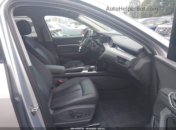 WA1AAAGE0NB045633 2022 AUDI E-TRON Silver Вид салону спереду