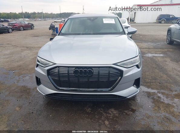 WA1AAAGE0NB045633 2022 AUDI E-TRON Silver Вид щитка приладів