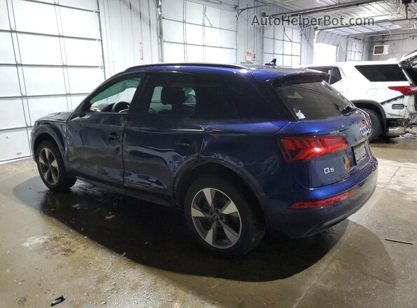 WA1ANAFY7L2116226 2020 AUDI Q5 Синий Задняя левая четверть