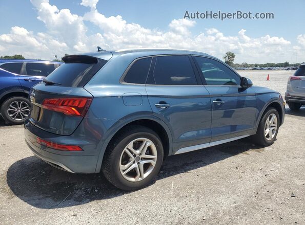 WA1ANAFY9J2200528 2018 AUDI Q5 Blue Задня права чверть