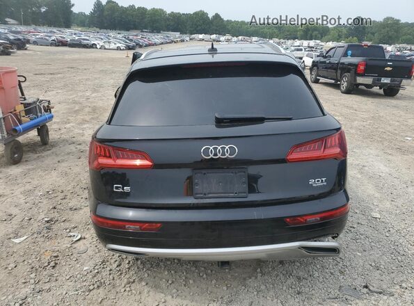 WA1ANAFYXJ2031085 2018 AUDI Q5 Black Հետևի տեսք