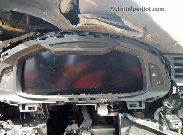 WA1AVAF16LD015296 2020 AUDI Q8 Черный Вид щитка приборов