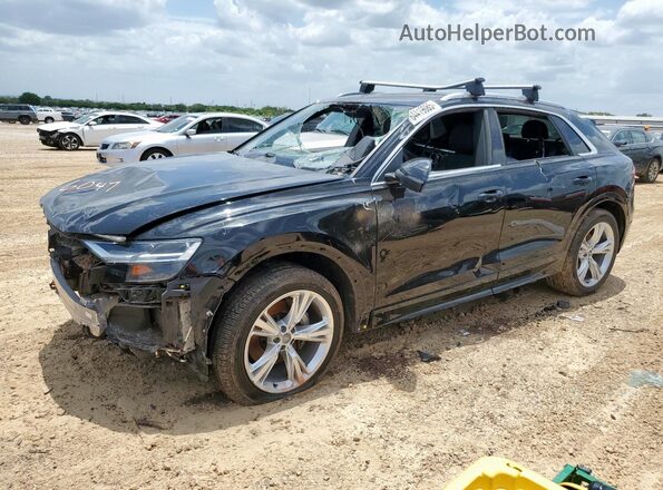 WA1AVAF16LD015296 2020 AUDI Q8 Черный Передняя левая четверть