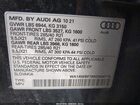 2022 Audi Sq7 Premium Plus Tfsi Quattro Tiptronic Черный vin: WA1AWBF78ND004715