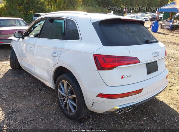 WA1B4AFY0M2007809 2021 AUDI SQ5 Белый Задняя левая четверть