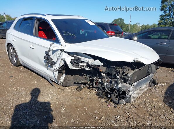 WA1B4AFY0M2007809 2021 AUDI SQ5 Белый Передняя правая четверть