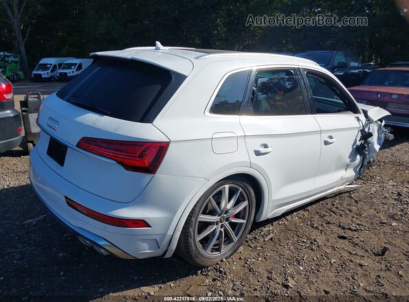 WA1B4AFY0M2007809 2021 AUDI SQ5 Белый Задняя правая четверть