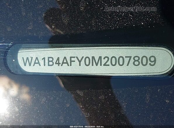 WA1B4AFY0M2007809 2021 AUDI SQ5 Белый 