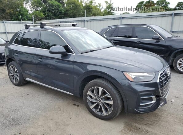 WA1BAAFY4M2012794 2021 AUDI Q5 Серый Передняя правая четверть