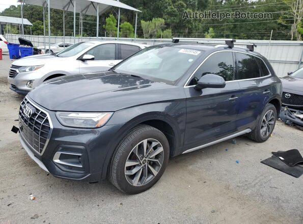 WA1BAAFY4M2012794 2021 AUDI Q5 Серый Передняя левая четверть