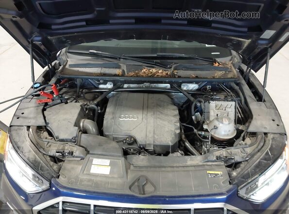 WA1BAAFY5M2114069 2021 AUDI Q5 Blue Rear view
