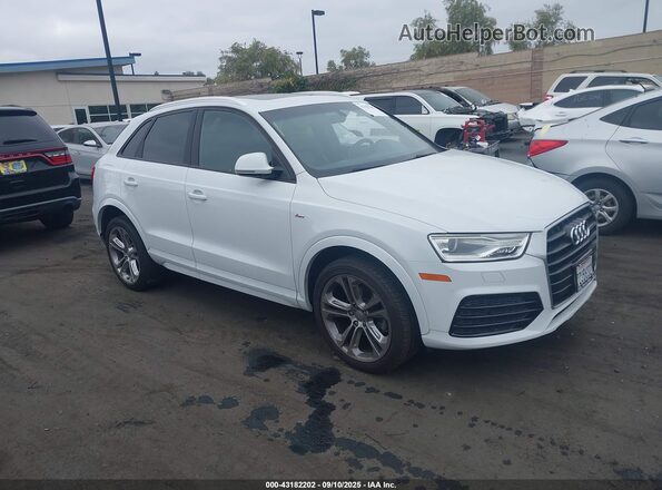 WA1BCCFS5JR005499 2018 AUDI Q3 Белый Передняя правая четверть