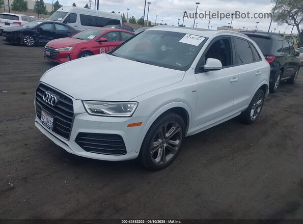 WA1BCCFS5JR005499 2018 AUDI Q3 Белый Передняя левая четверть