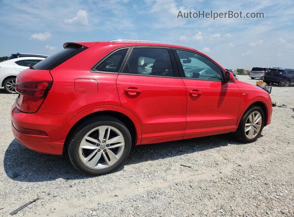WA1BCCFS7JR002961 2018 AUDI Q3 Красный Задняя правая четверть