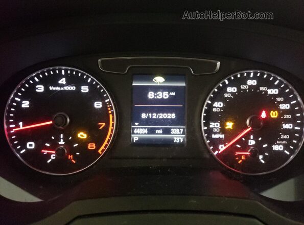 WA1BCCFS8JR029554 2018 AUDI Q3 Black ხელსაწყოთა პანელის ხედი